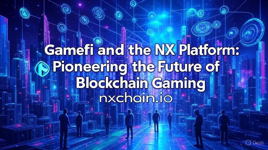 GameFi and the NX Platform: Pioneering the Future of Blockchain Gaming